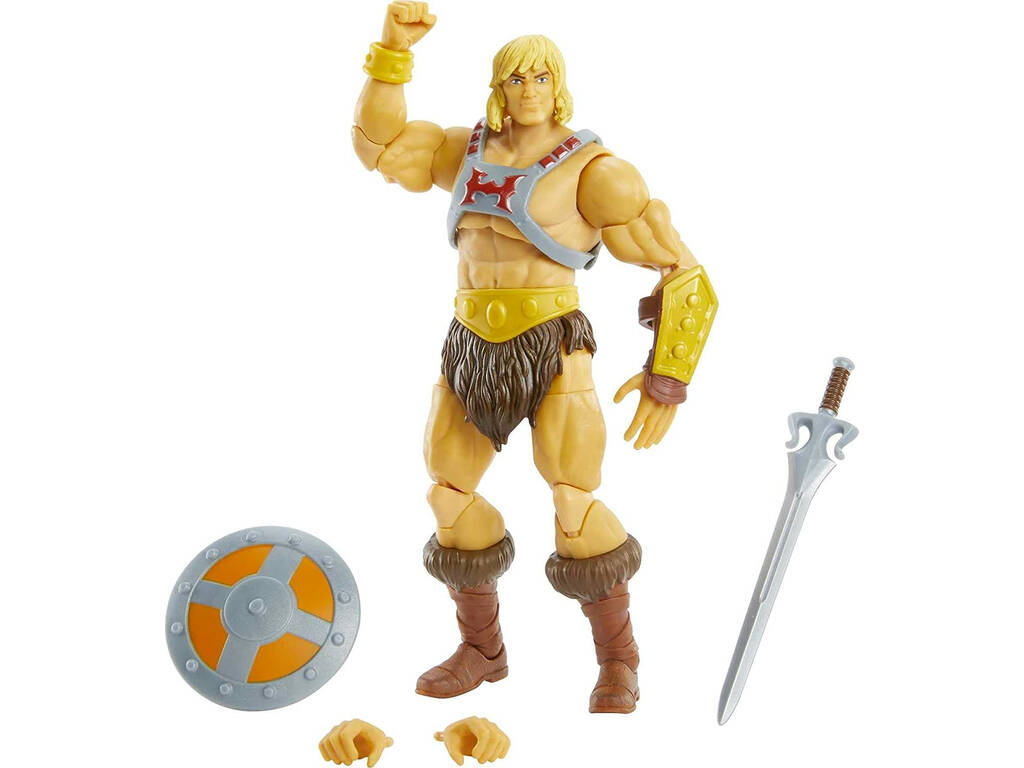 Masters Del Universo Revelation Figura He-Man Mattel GYV09