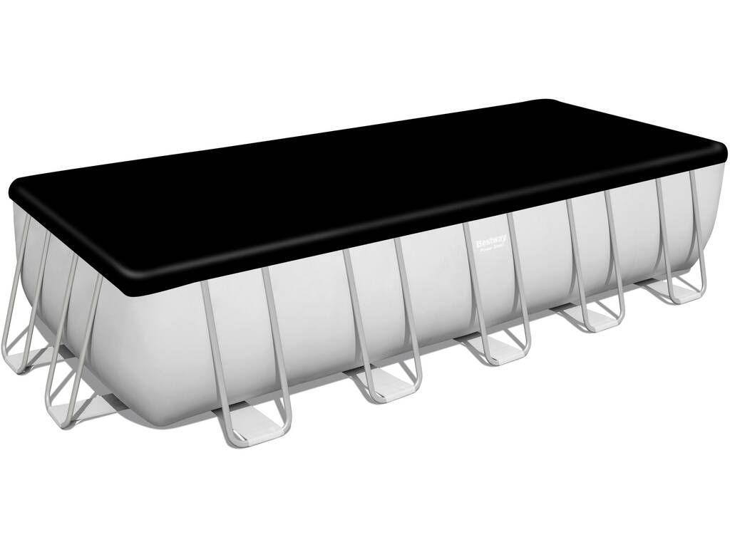 Piscina Fuori terra Rettangolare 640x274x132 cm. Power Steel Bestway 5612B