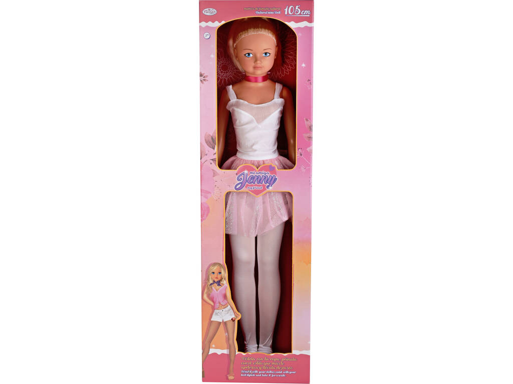 Bambola ballerina da 105 cm