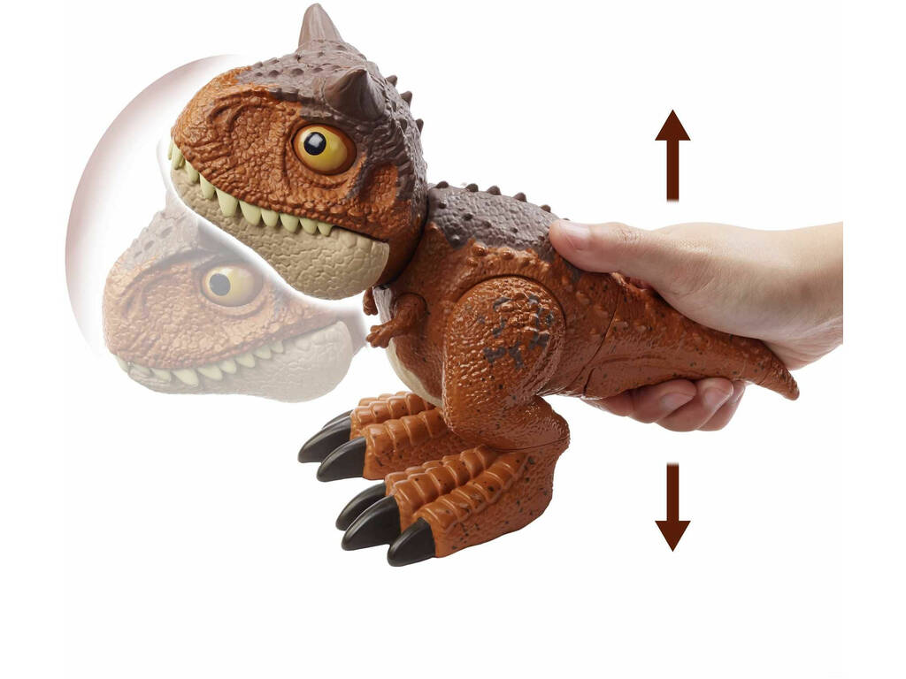 Jurassic World Bebè Carnotaurus masticatore Mattel HBY84