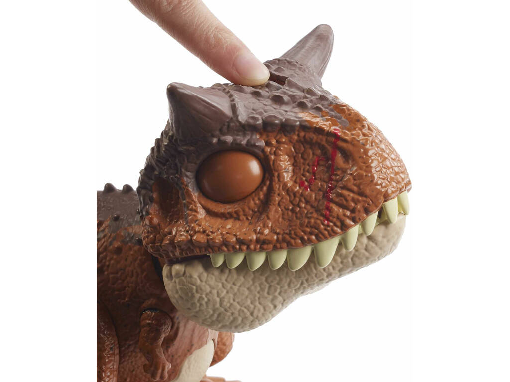 Jurassic World Bebè Carnotaurus masticatore Mattel HBY84