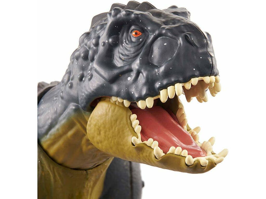 Jurassic World Dinosaurio Scorpios Rex Golpea y Combate Mattel HBT41