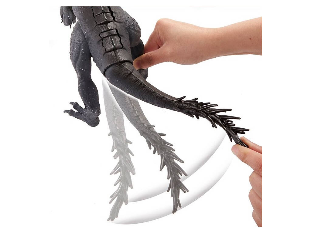 Jurassic World Dinosaurio Scorpios Rex Golpea y Combate Mattel HBT41