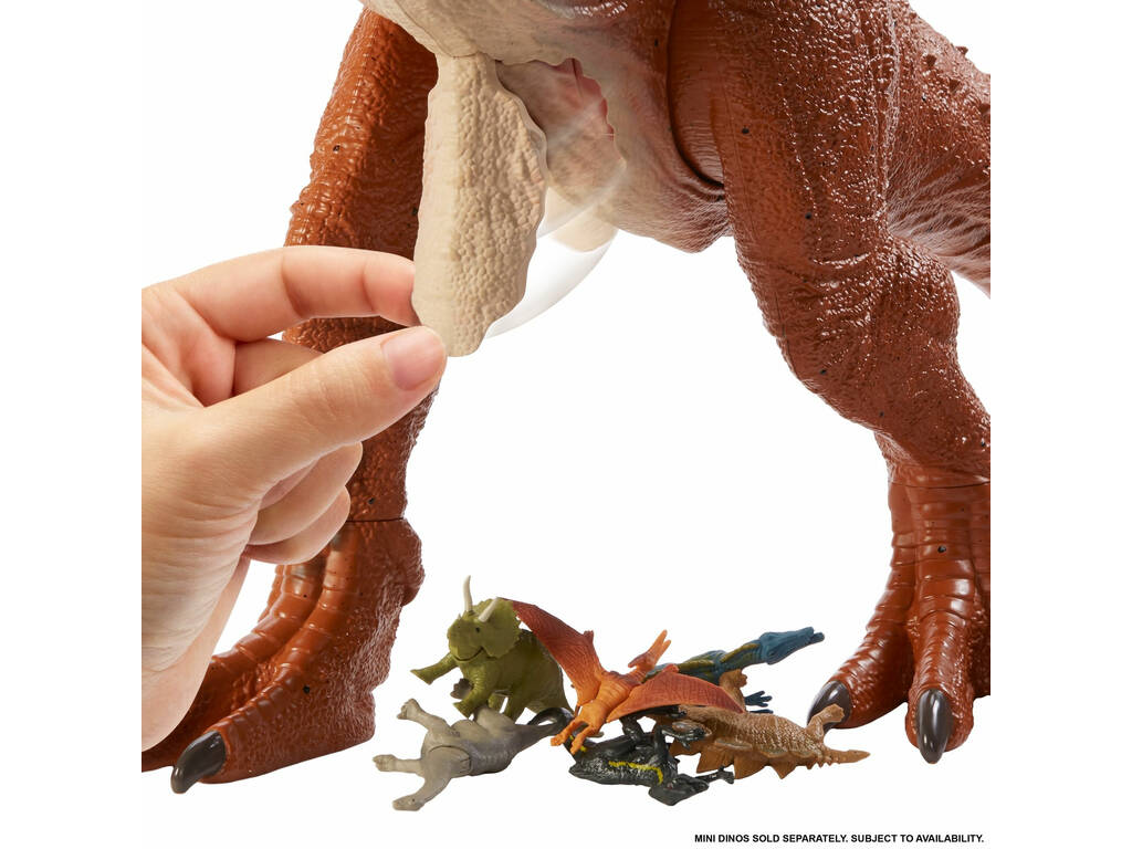 Jurassic World Carnotaurus Toro Carnotaurus Supercolossal Mattel HBY86