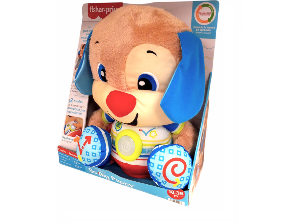 Fisher Price Cagnolino ridi e impara Mattel HDJ18