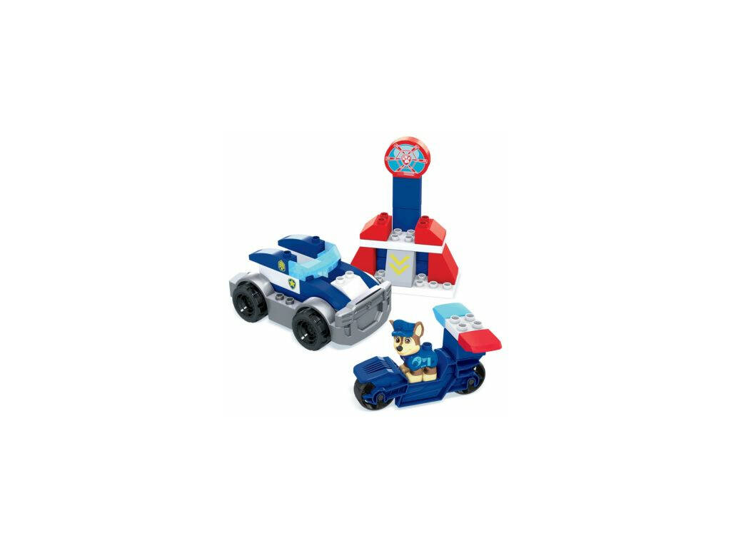 Mega Bloks Paw Patrol Veicolo della polizia di Chase Mattel GYJ00