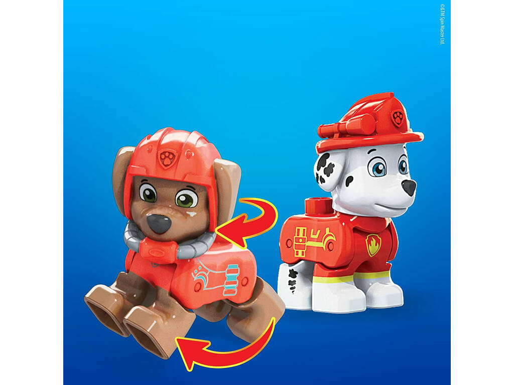Mega Bloks Paw Patrol Mashall's Fire Fighting Mattel GYJ01