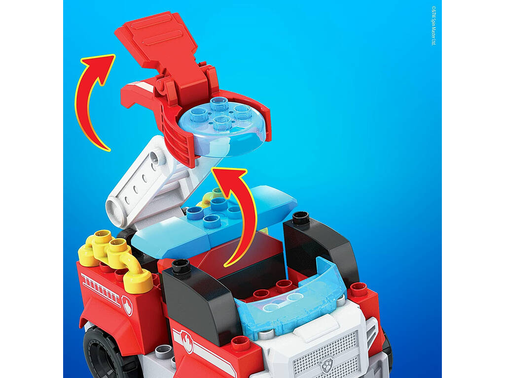 Mega Bloks Paw Patrol Mashall's Fire Fighting Mattel GYJ01