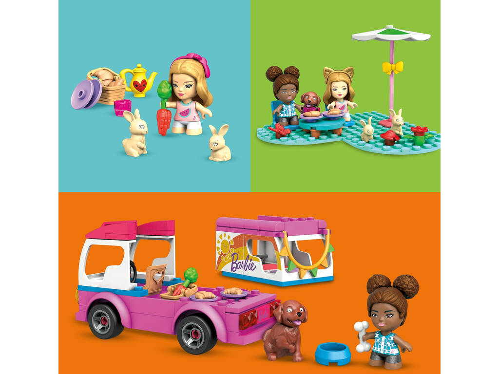 Barbie Mega Construx Camper von Abenteuer Mattel GWR35