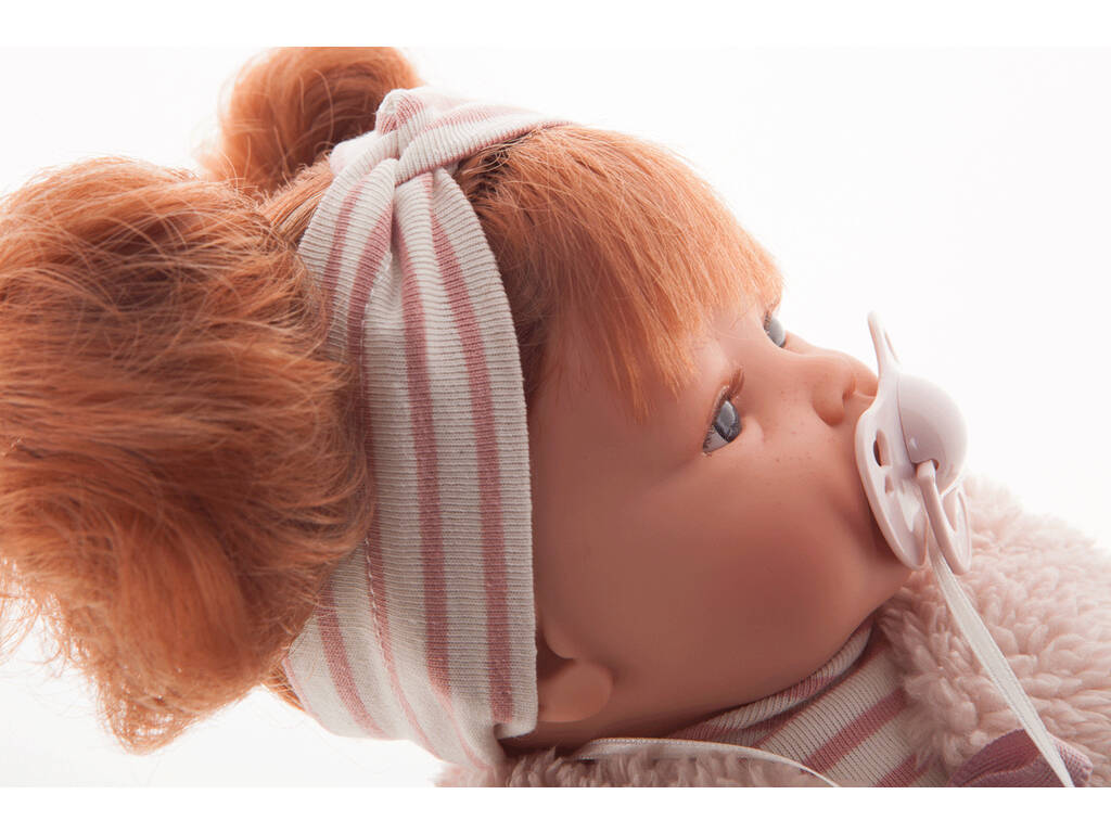 Boneca Beni Colete Ruiva 42 cm. Antonio Juan 16176