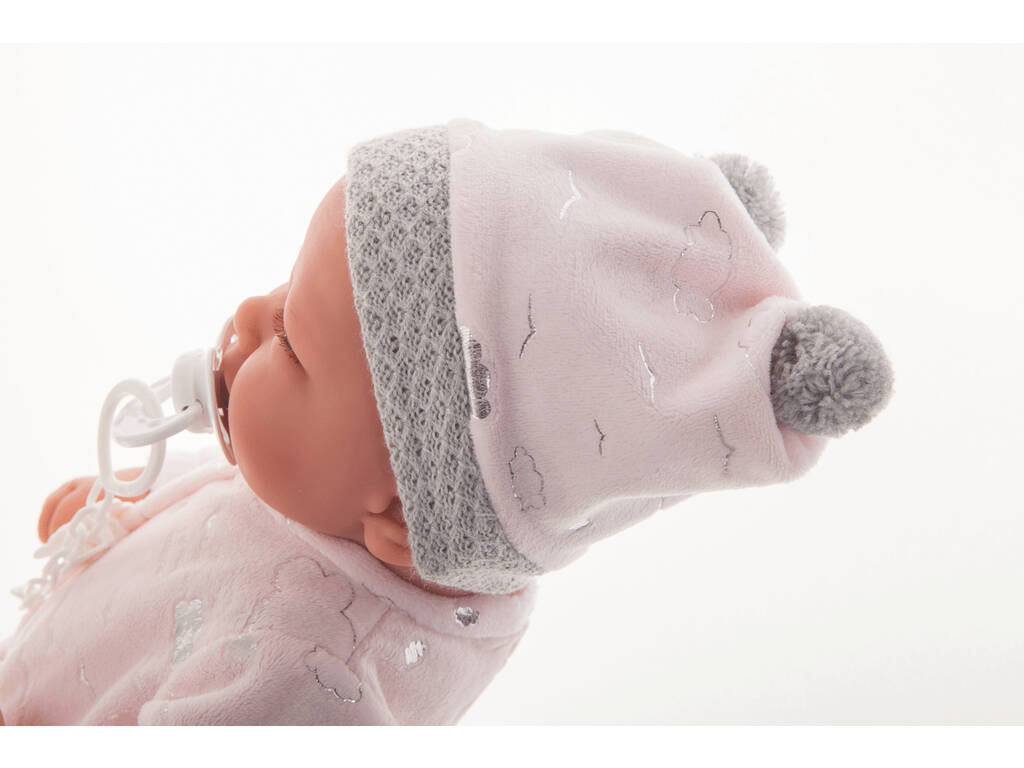 Poupée nouveau-né Carla Nuages 40 cm. Antonio Juan 33112