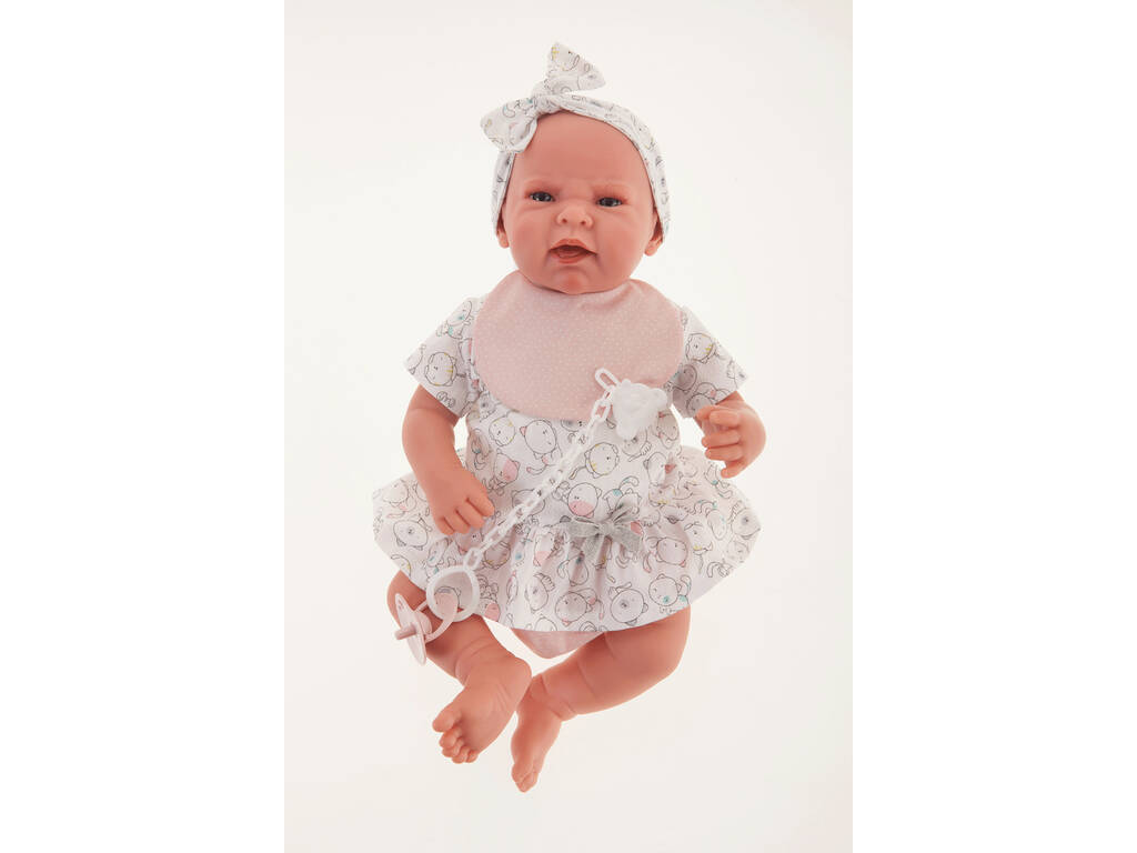 Bambola neonata Lea Carrozzina 40 cm. Antonio Juan 33115