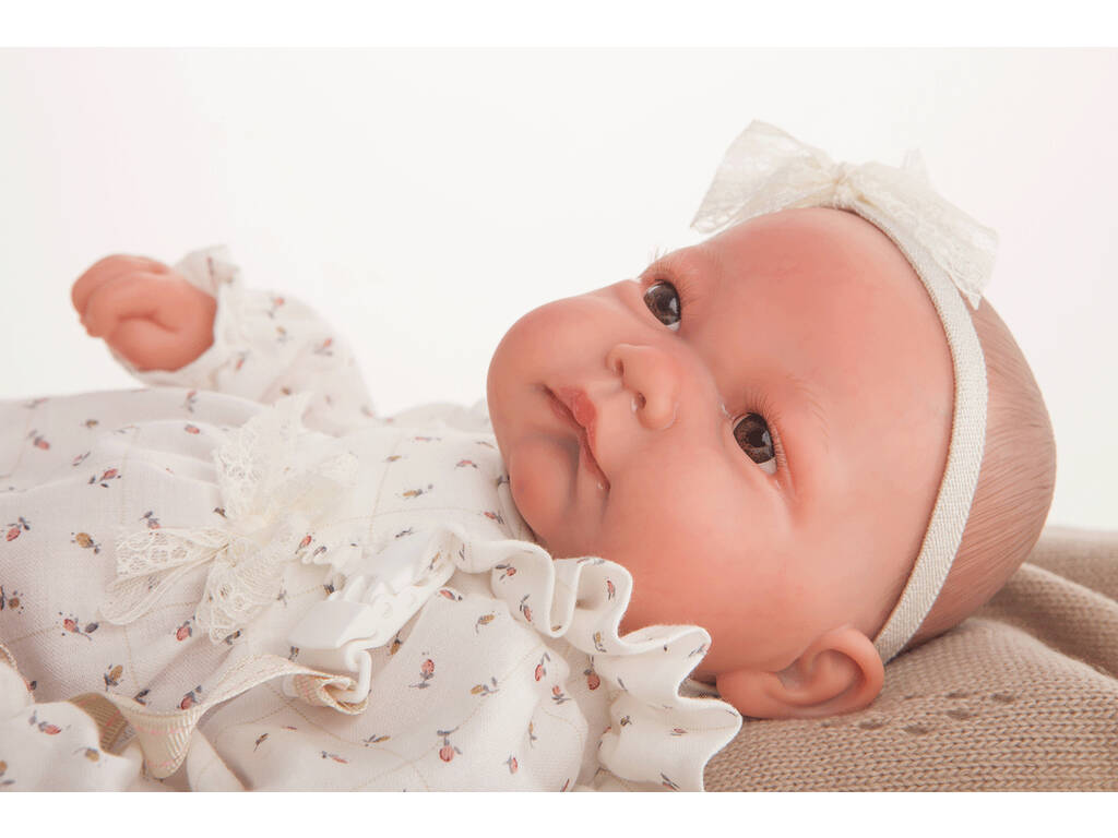 Poupée Sweet Reborn Nica Ruban Couverture 40 cm. Antonio Juan 80115