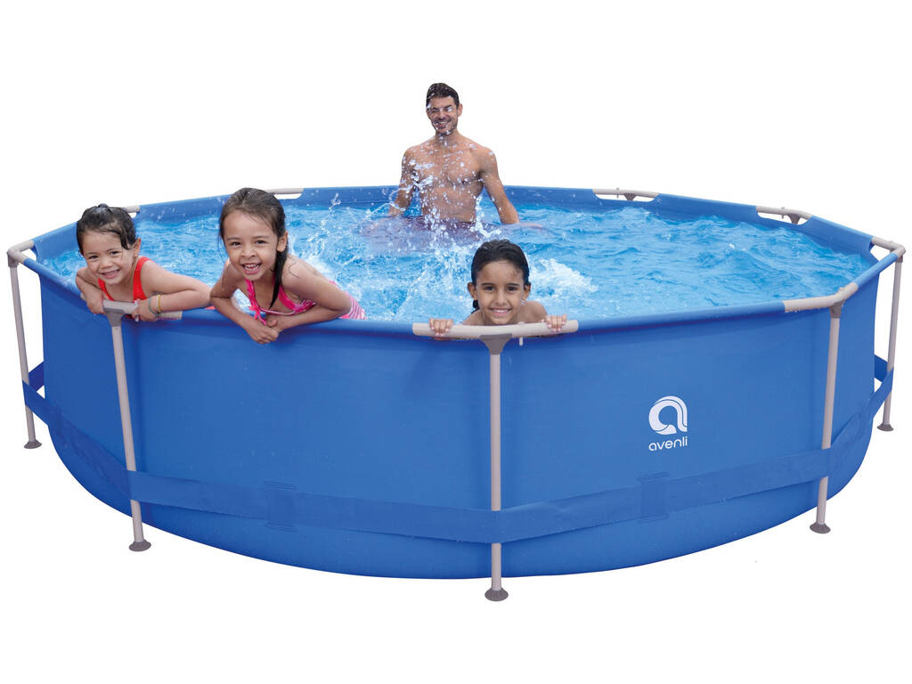 Piscine Hors Sol Super Round Pool Set 360x76 cm. Avec Système de Filtrage 1136 L. Jilong 17799EU