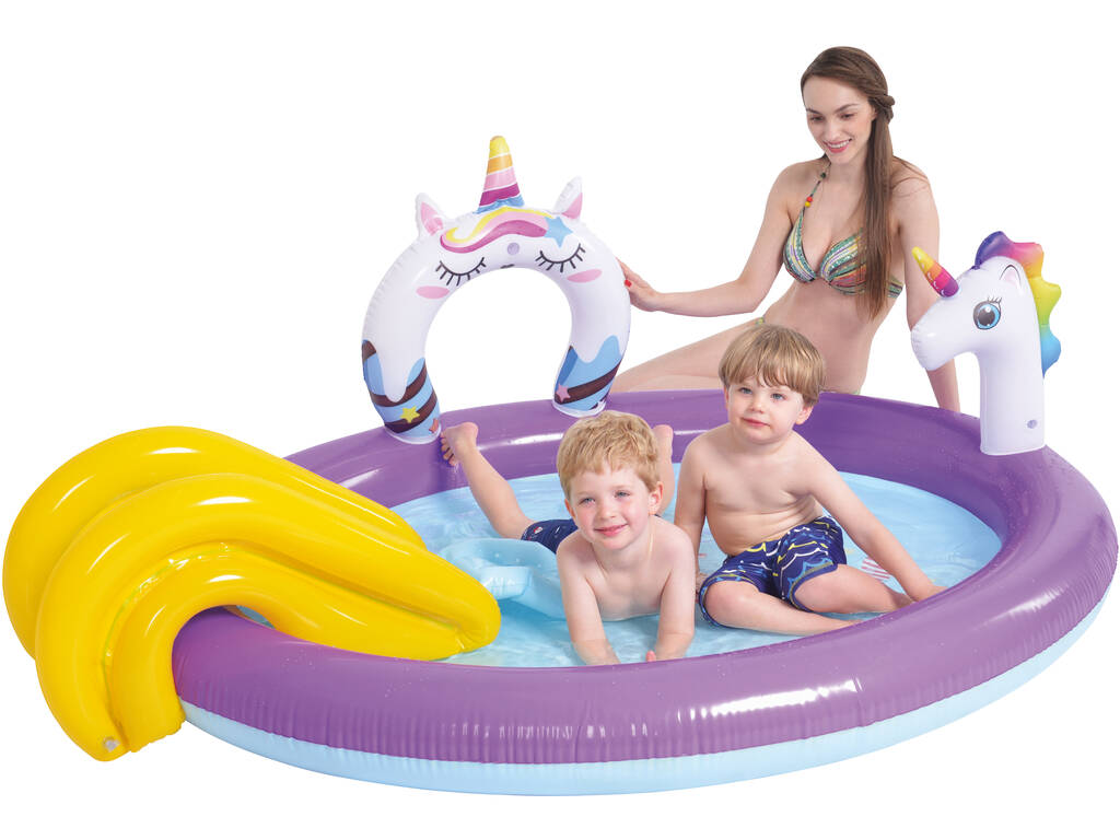 Piscine Gonflable Licorne Spray Pool Jilong 51001