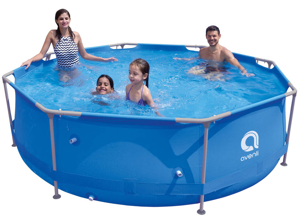 Piscina indipendente Super Round Pool Set 300x76 cm. con filtro 1136 L. Jilong 17798EU