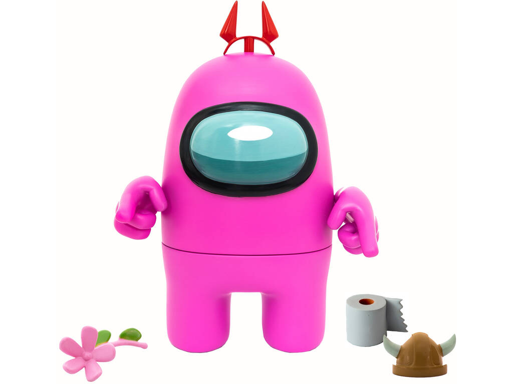 Among Us Mega Action Figure avec accessoires Bizak 6411 6005