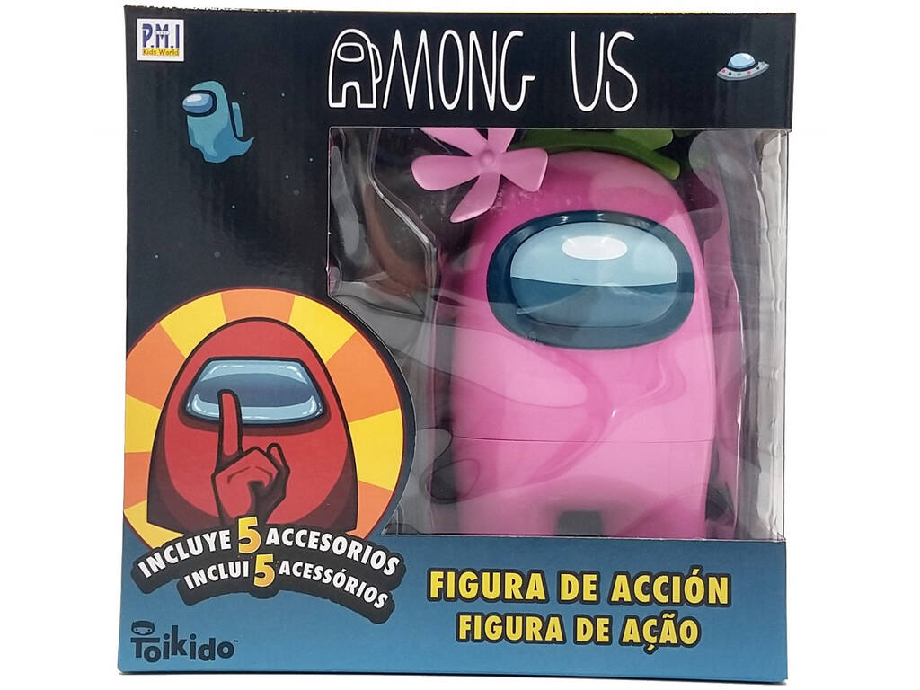 Among Us Mega Action Figure avec accessoires Bizak 6411 6005