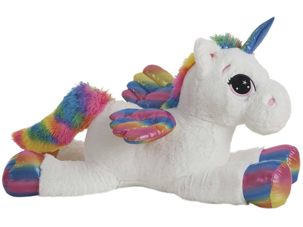 Peluche Unicornio Rainbow 45 cm. Creaciones Llopis 46845