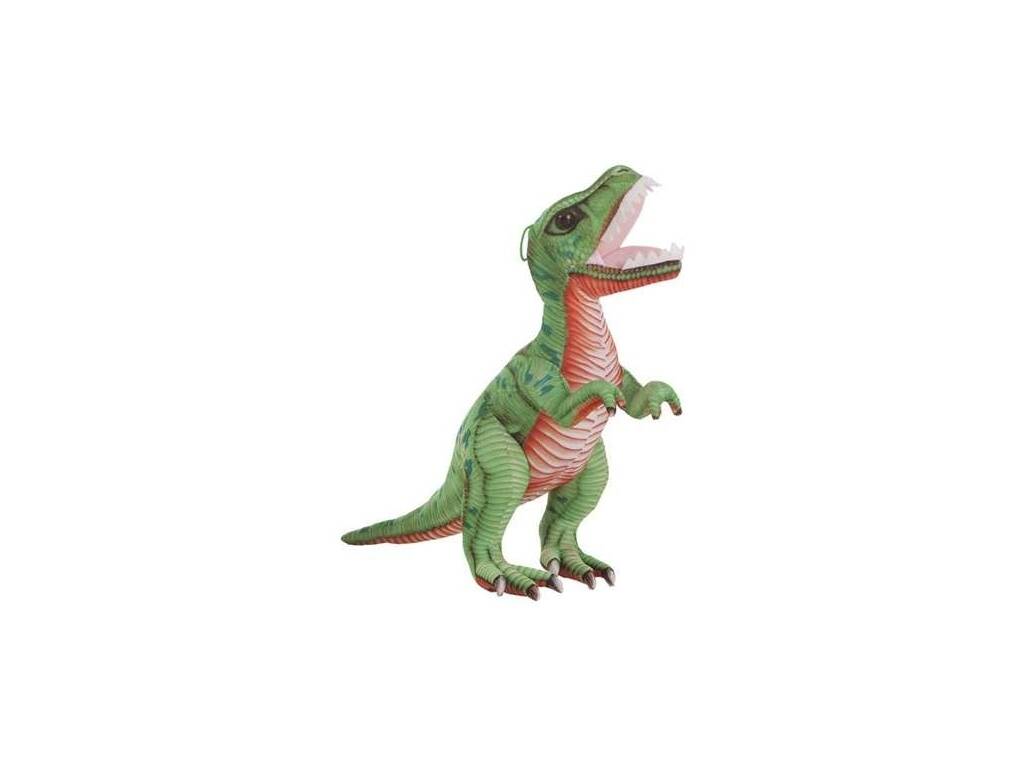  Grüne Dinosaurier Plüschtier. 36 cm. Creaciones Llopis 46854