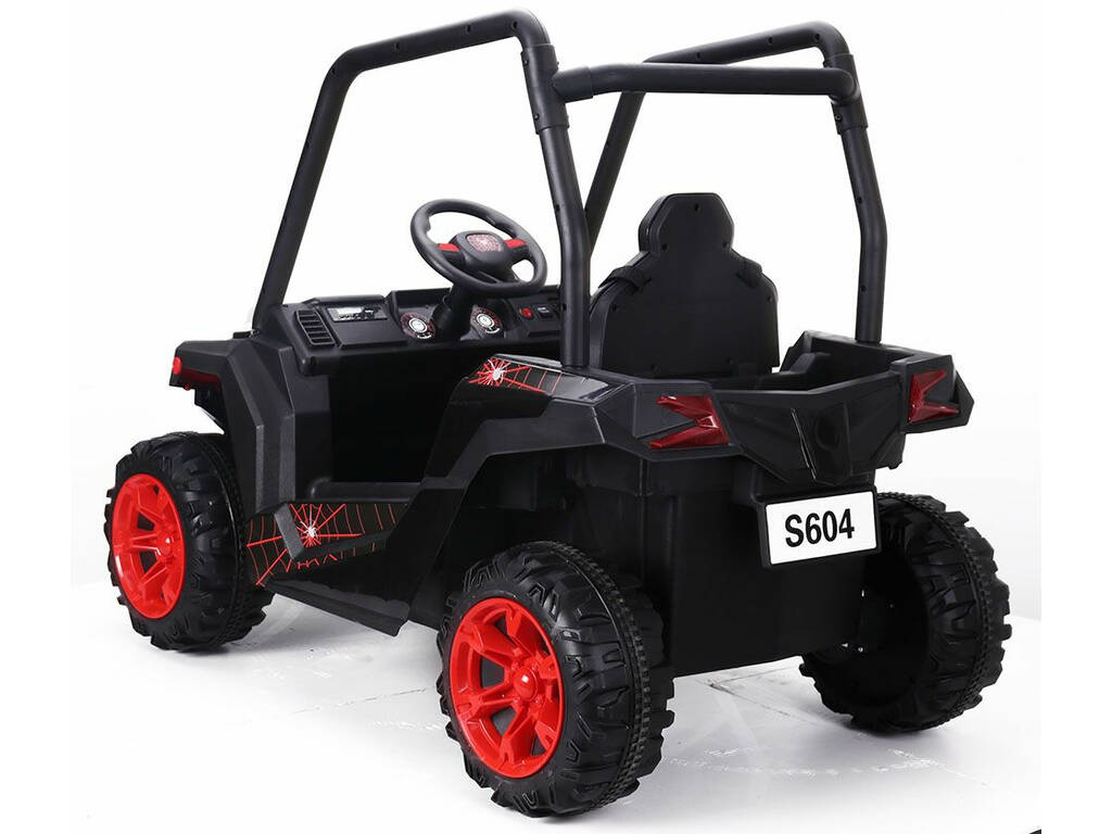 12V Buggie UTV Spider Radio Controlled Battery Vehicle Noir