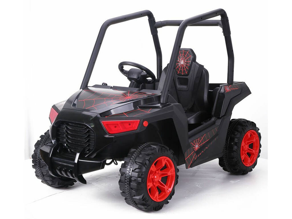 12V Buggie UTV Spider Radio Controlled Battery Vehicle Noir