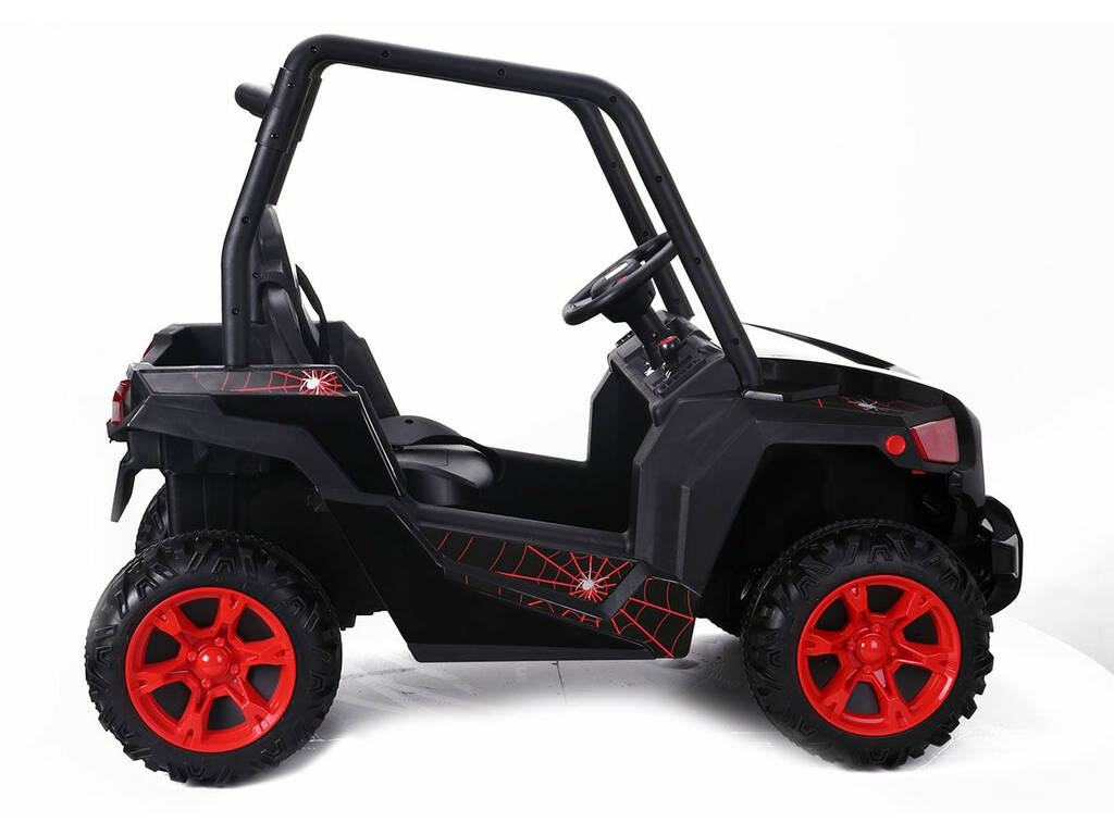 12V Buggie UTV Spider Radio Controlled Battery Vehicle Noir