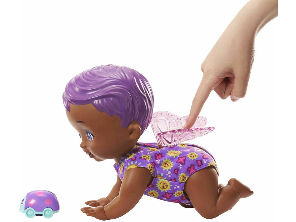 My Garden Baby ride e gattona Viola Mattel HBH43