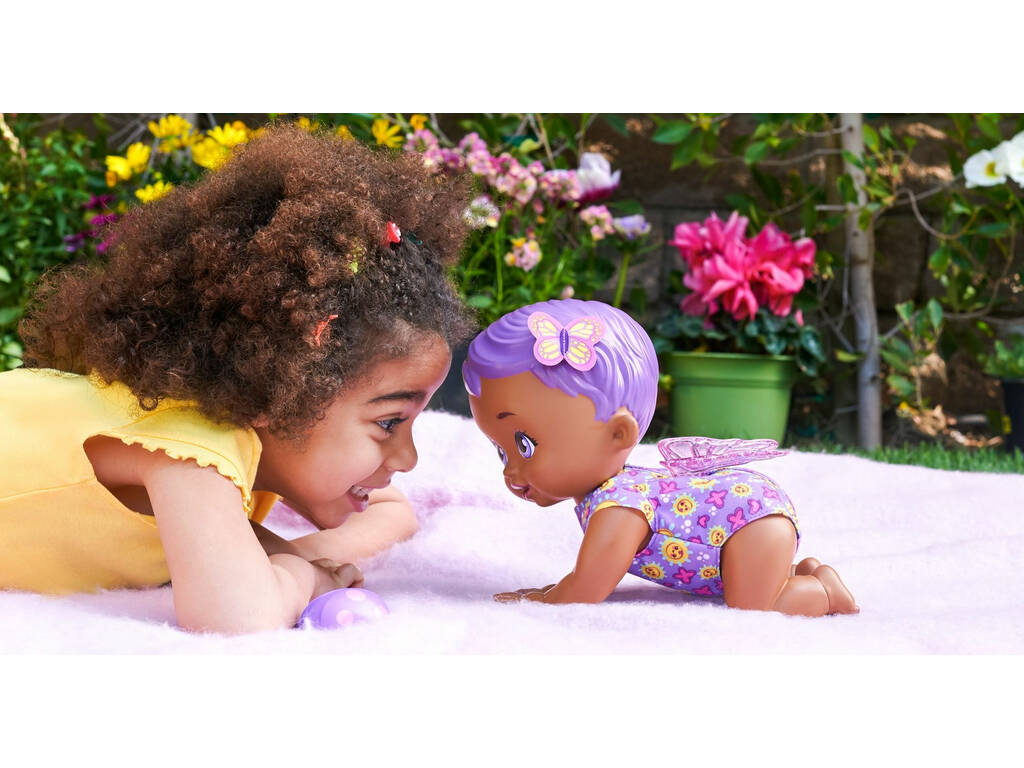 My Garden Baby ride e gattona Viola Mattel HBH43