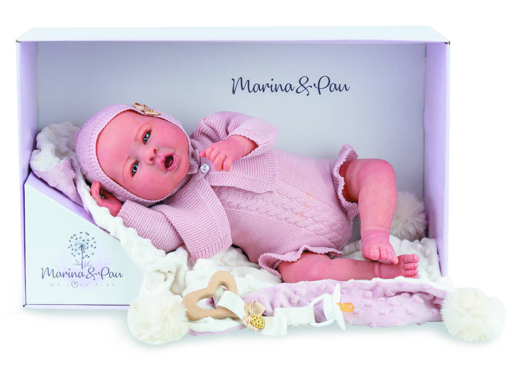 Bambola newborn Martina Premium 45 cm. Marina & Pau 3080