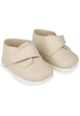 Ensemble bottes beige poupée 45 cm. Arias 6305