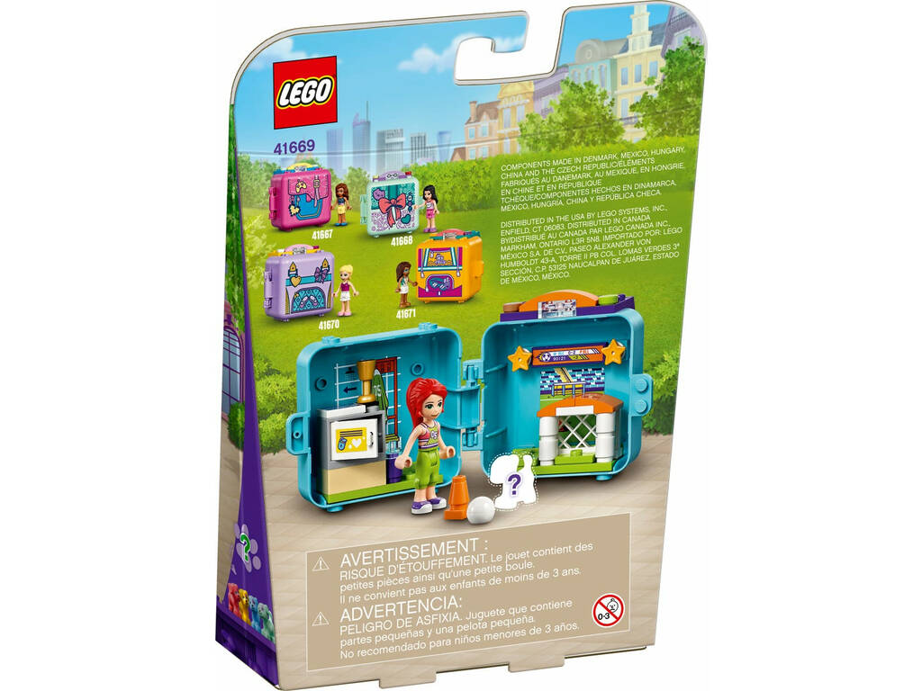 Lego Friends Cubo del giocatore di calcio di Mia 41669