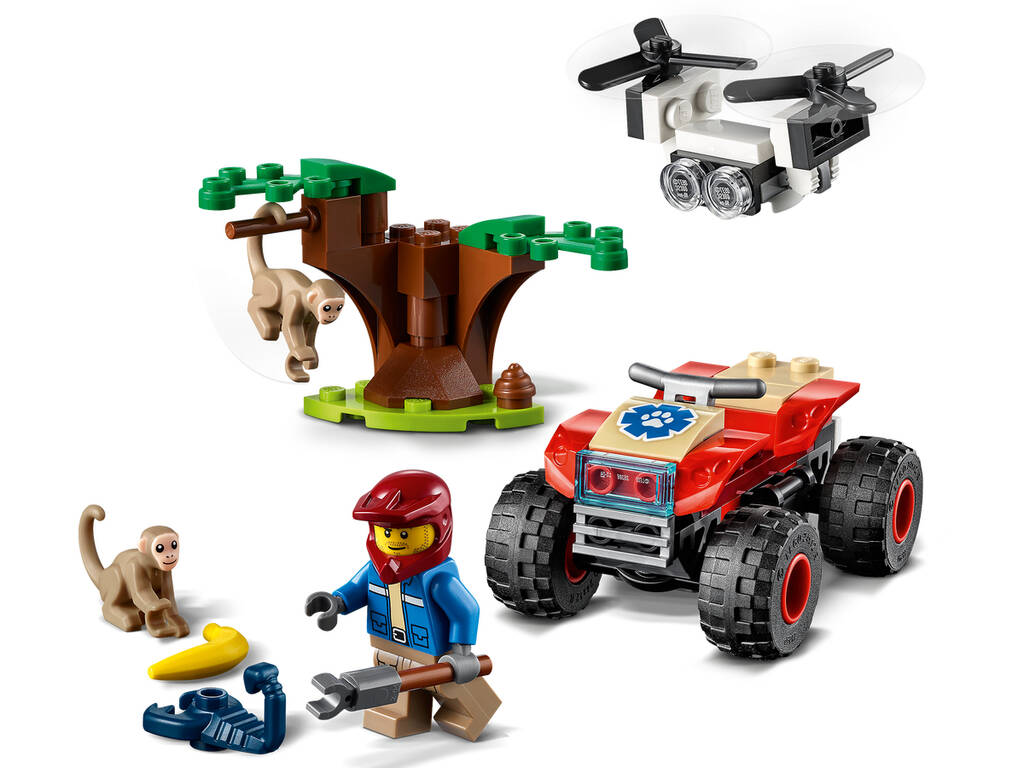 Lego City Wild Life Wildlife Rescue : Quad 60300