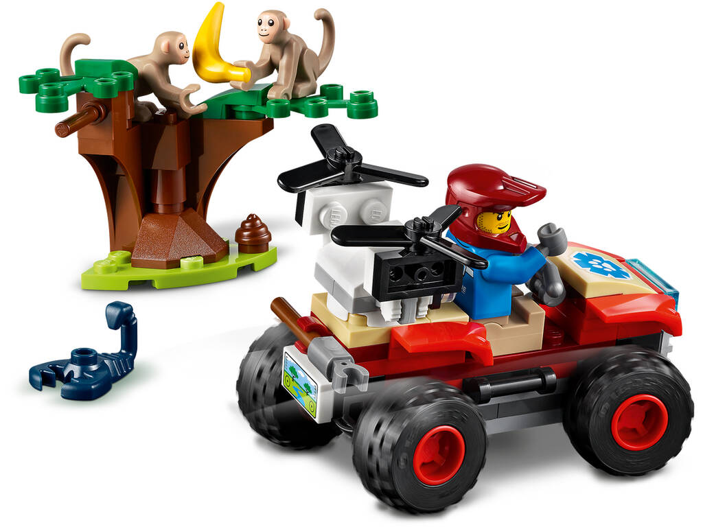 Lego City Wild Life Wildlife Rescue : Quad 60300
