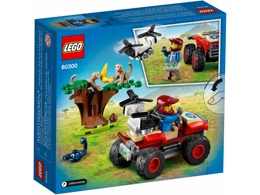 Lego City Wild Life Wildlife Rescue : Quad 60300