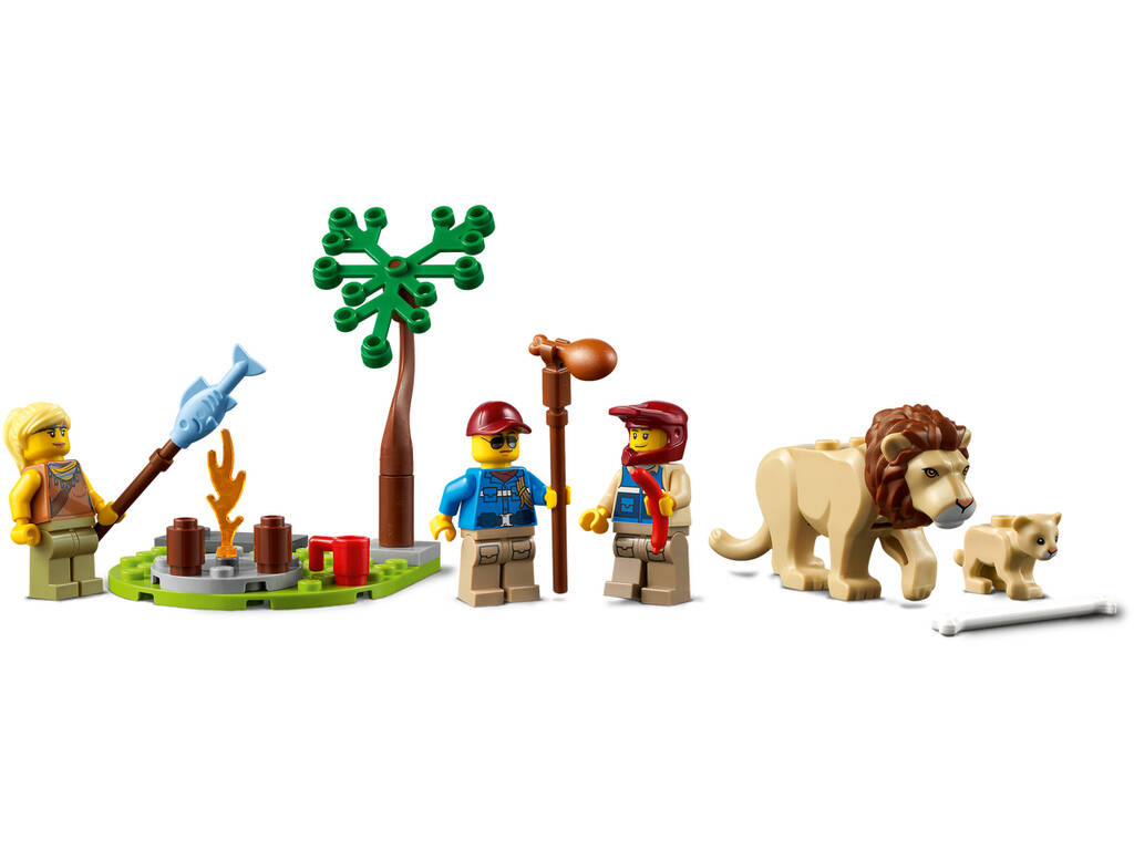 Lego City Salvataggio della fauna selvatica: Fuoristrada 60301