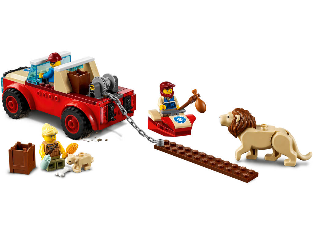 Lego City Salvataggio della fauna selvatica: Fuoristrada 60301