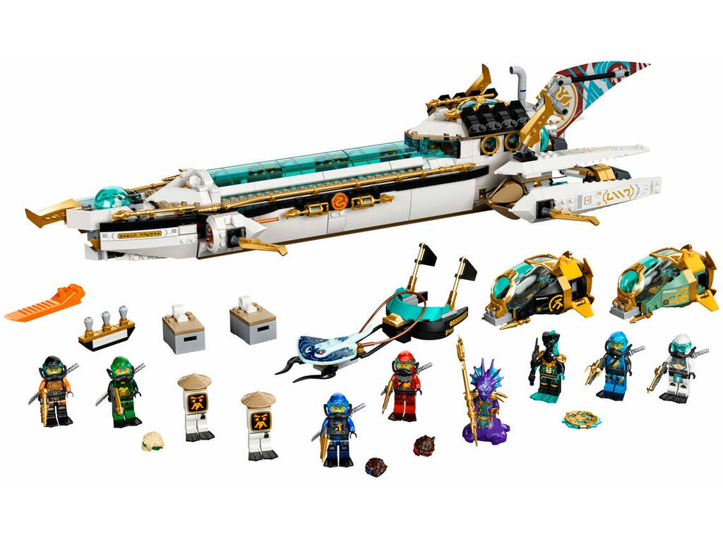 Lego Ninjago nave d'assalto Hidro Lego 71756