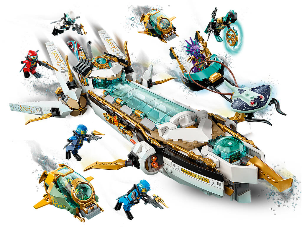 Lego Ninjago nave d'assalto Hidro Lego 71756