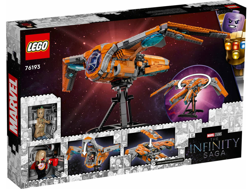 Lego Marvel Nave dei Guardiani 76193