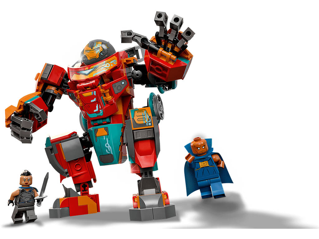 Lego Marvel What If...? Iron Man Sakaariano di Tony Stark 76194