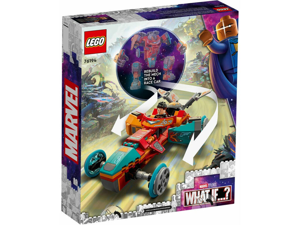 Lego Marvel What If...? Iron Man Sakaariano di Tony Stark 76194