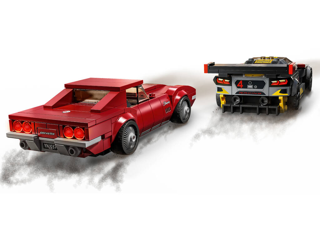 Lego Speed Champions Deportivo Chevrolet Corvette C8.R y Chevrolet Corvette de 1968 76903
