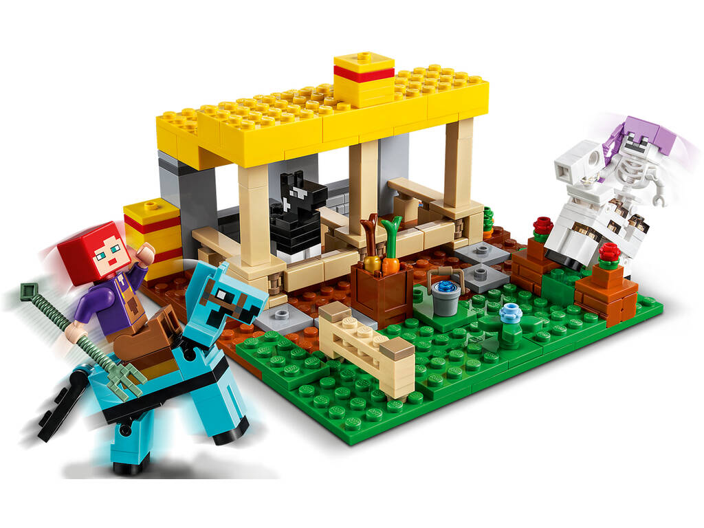 Lego Minecraft L'écurie des chevaux 21171