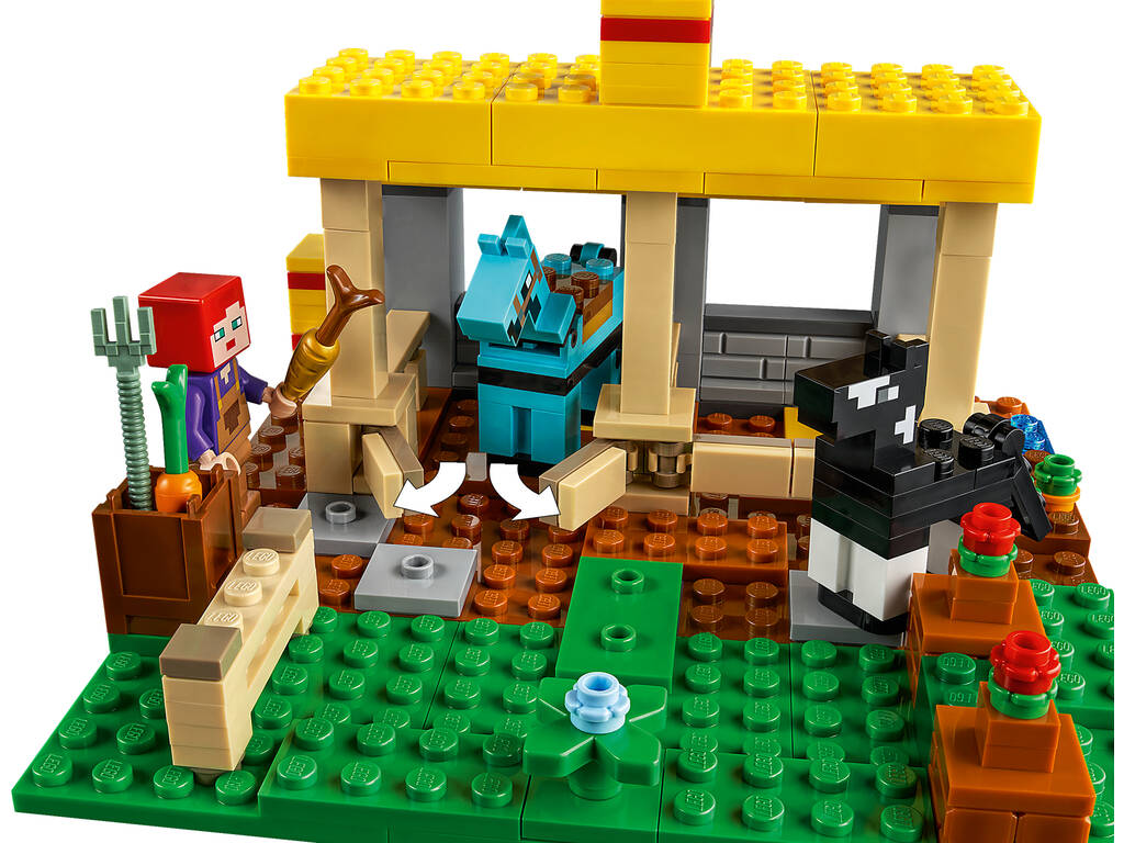 Lego Minecraft L'écurie des chevaux 21171