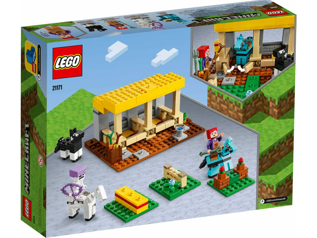 Lego Minecraft L'écurie des chevaux 21171