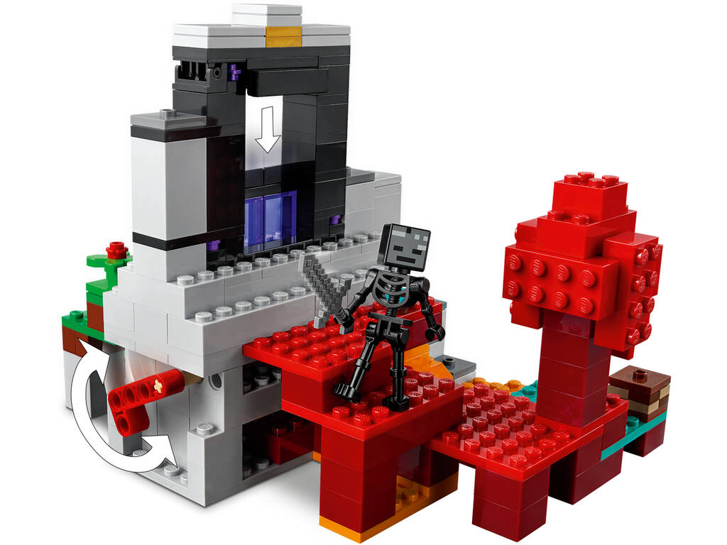 Lego Minecraft Le portail en ruine 21172