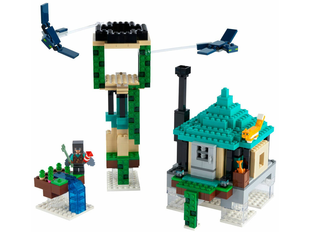 Lego Minecraft torre al cielo 21173