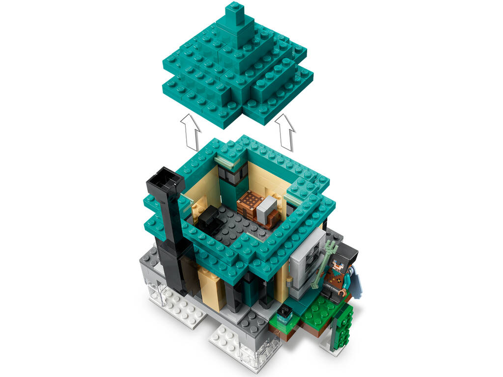 Lego Minecraft torre al cielo 21173