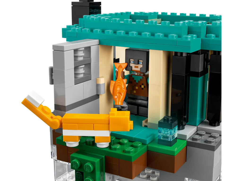 Lego Minecraft torre al cielo 21173